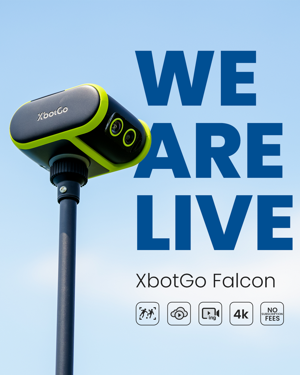 XbotGo Unveils Next Generation Falcon, Raises More Than $1 Million in