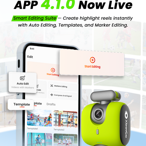 XbotGo App v4.1.0: AI Editing Suite & High-Angle Mode