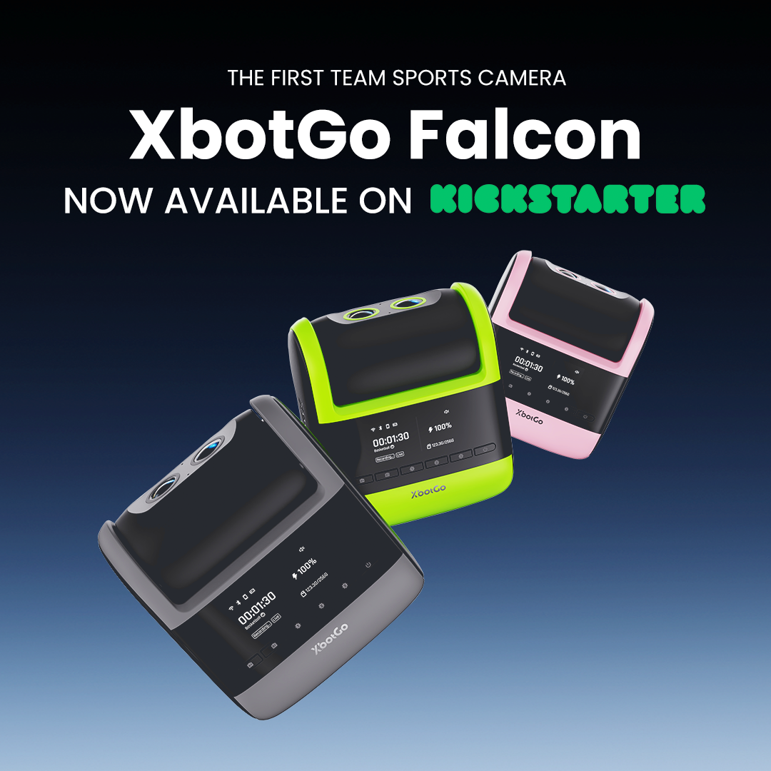 Unterstützen Sie den XbotGo Falcon: Die erste Team-Sportkamera jetzt auf Kickstarter