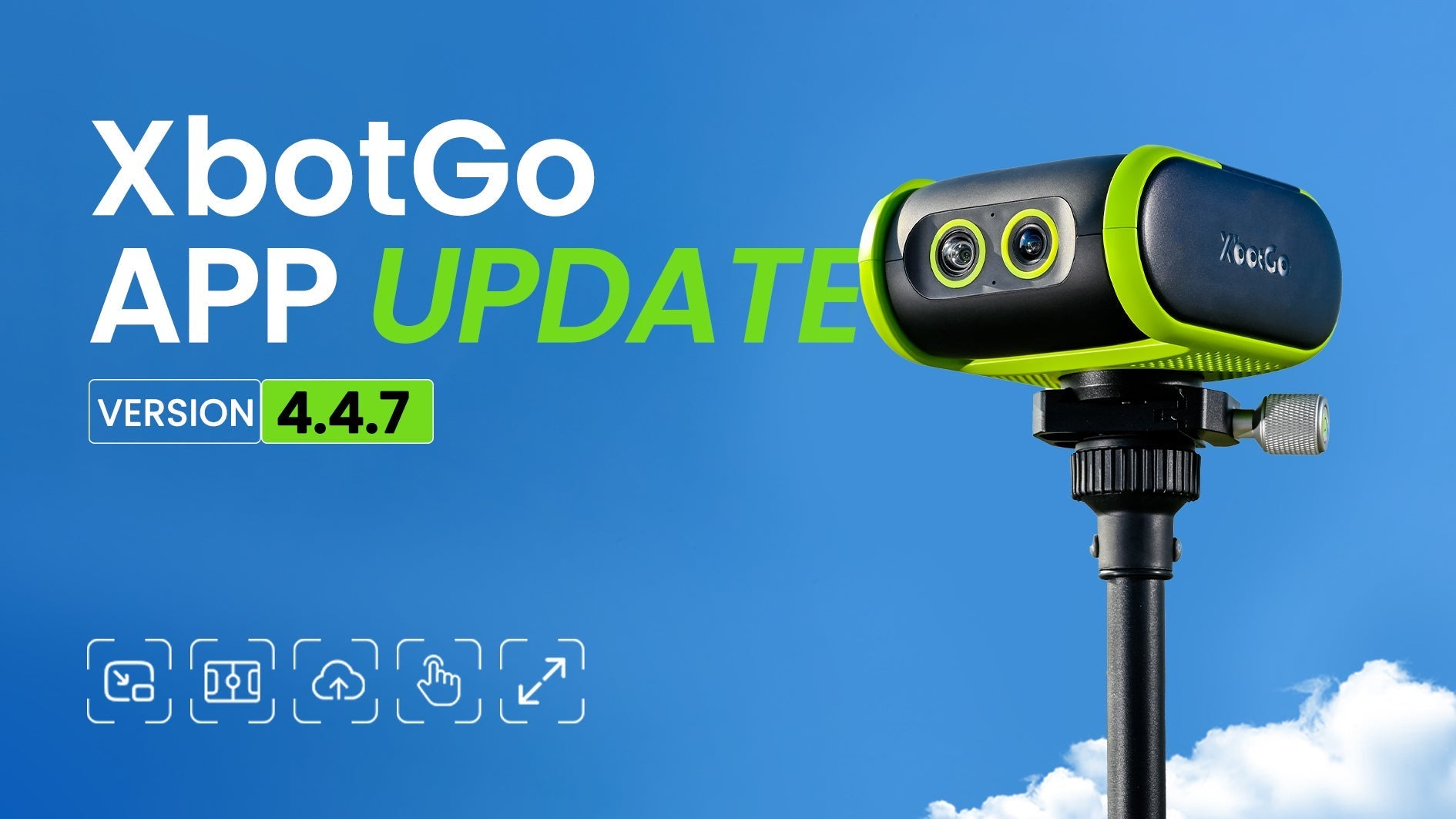 XbotGo APP 4.4.7: Manual Zoom, Smarter Soccer Setup, and More