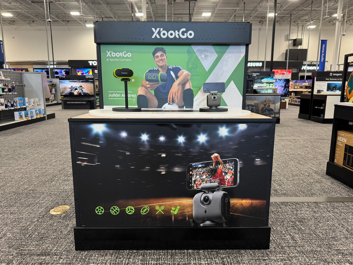 XbotGo AI Sports Cameras Now in 220+ Best Buy Stores
