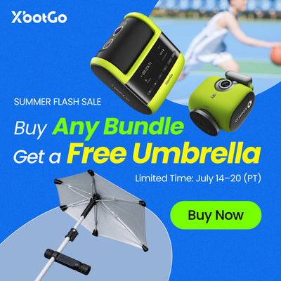 XbotGo Summer Flash Sale: Free Umbrella With Any Bundle