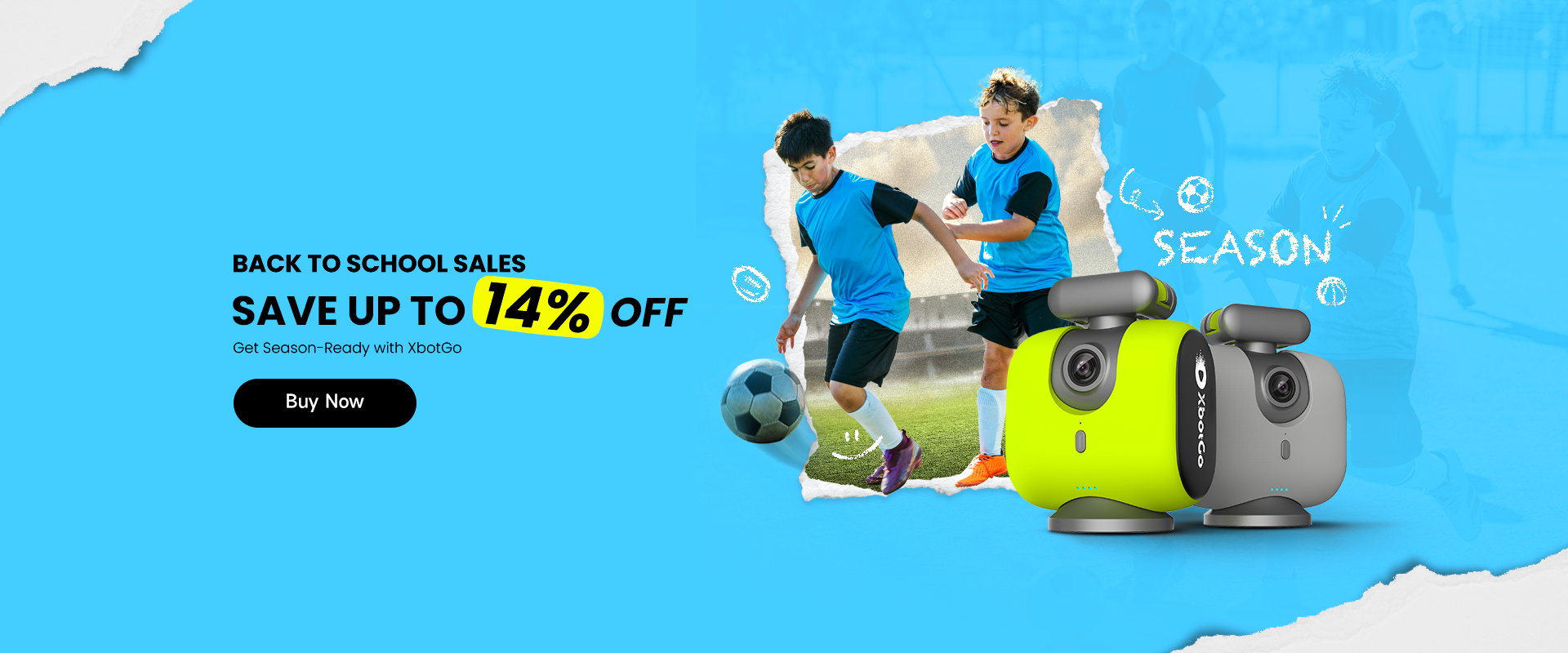 XbotGo Chameleon Back to School Sale: Save Up to 14% Off