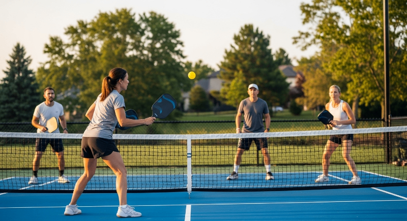 How Big is a Pickleball Court? Size and Setup