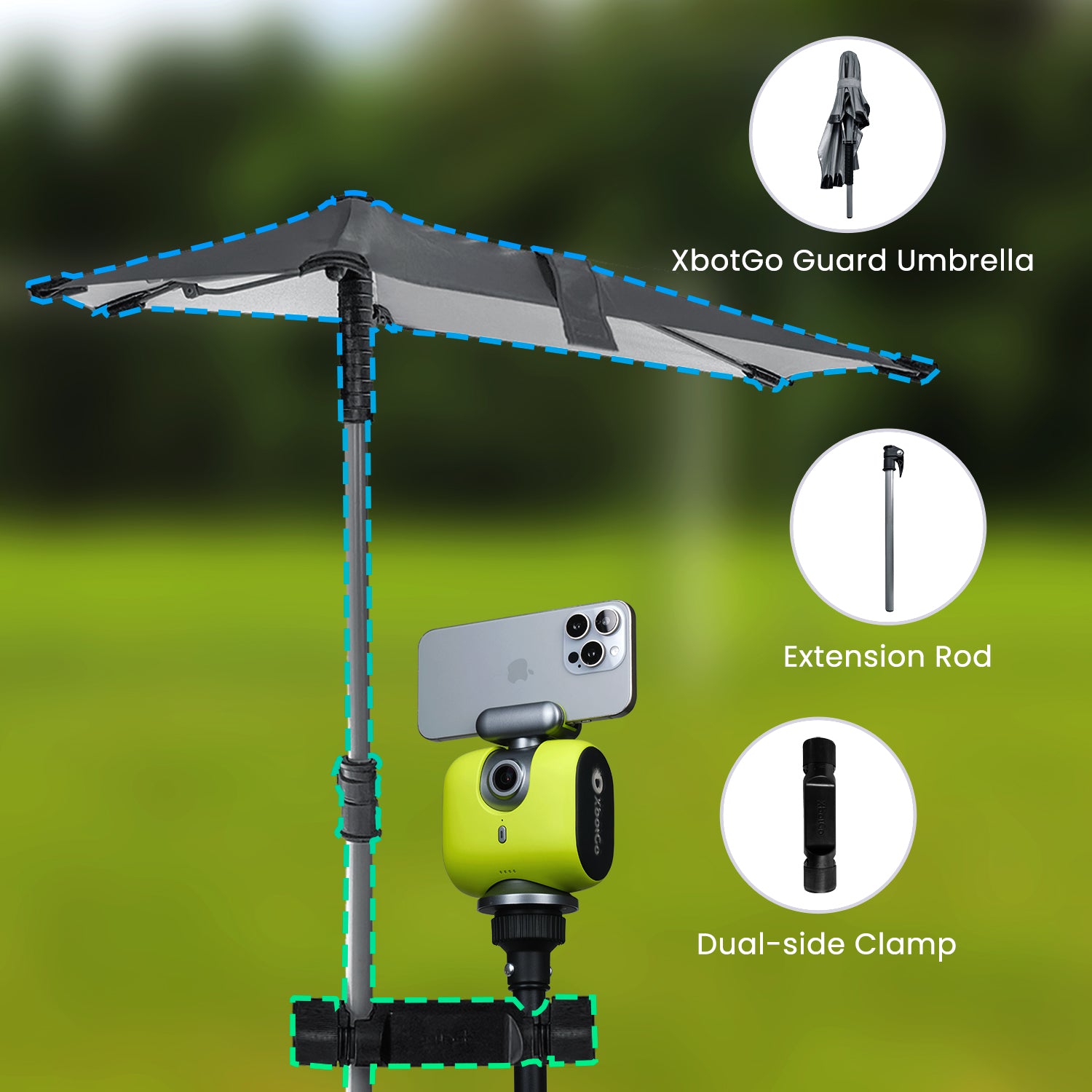 Weather Guard Umbrella | XbotGo