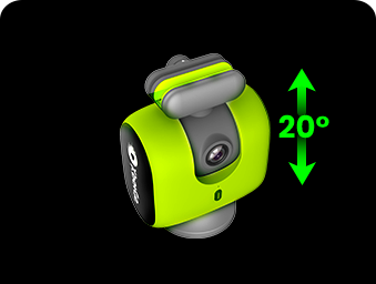 ±20° Vertical Tilt icon