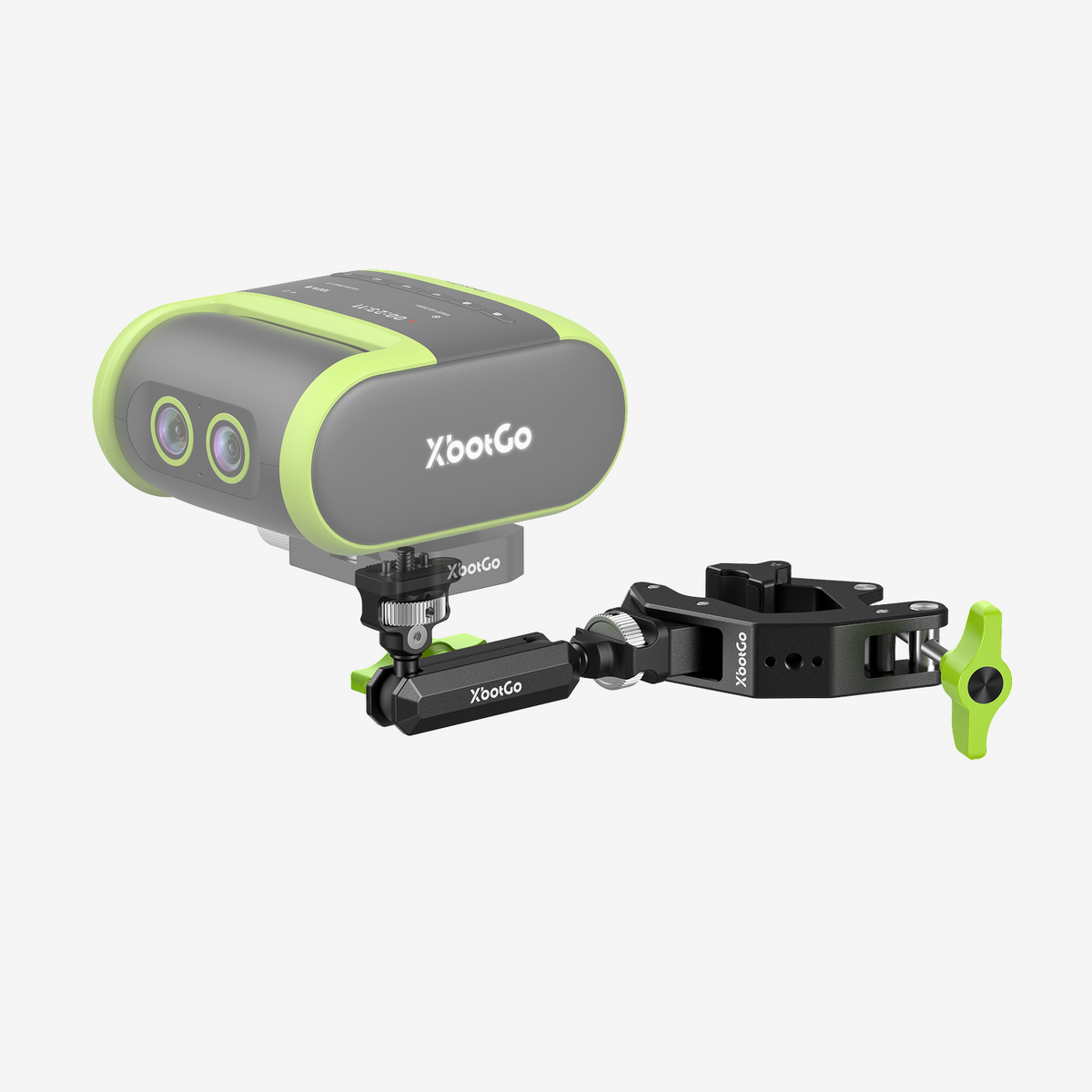 XbotGo Crab Clamp Mount Full Kit with Dual-Ball Magic Arm