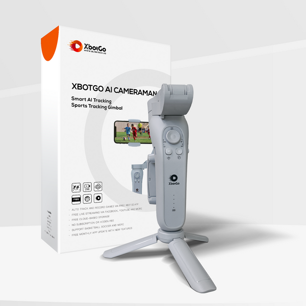 XbotGo AI Cameraman スポーツトラッキングジンバル AI Tracking Gimbal Stabilizer for Sports | XbotGo