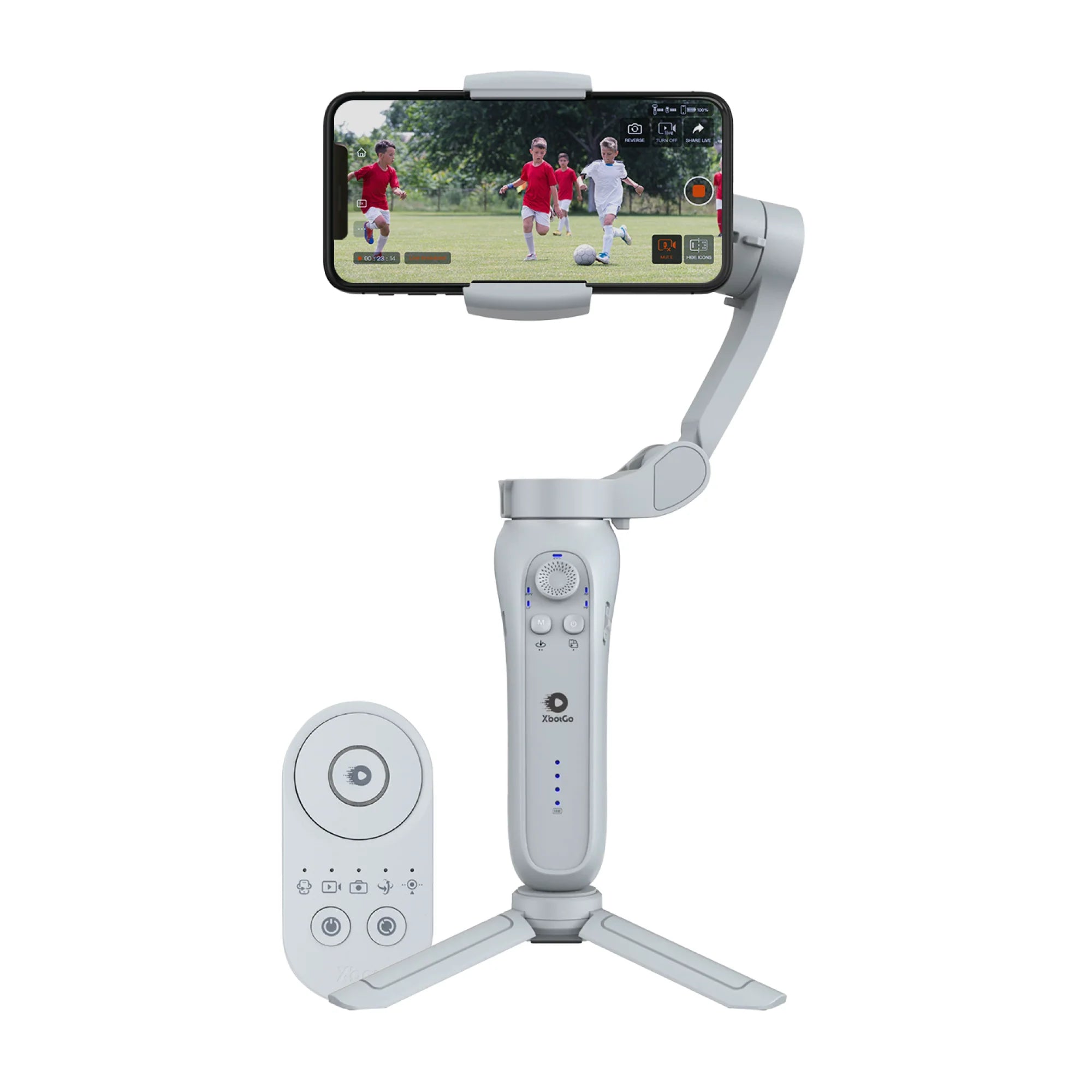 XbotGo スマホ連動 AIジンバル 【箱あり、付属品完備】今だけ XbotGo スマホ連動 AIジンバル 【箱あり、付属品完備】今だけ