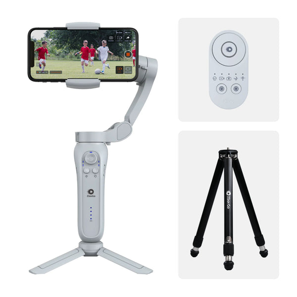 XbotGo(スマートフォン連動AIジンバル) AI Tracking Gimbal Stabilizer for Sports | XbotGo