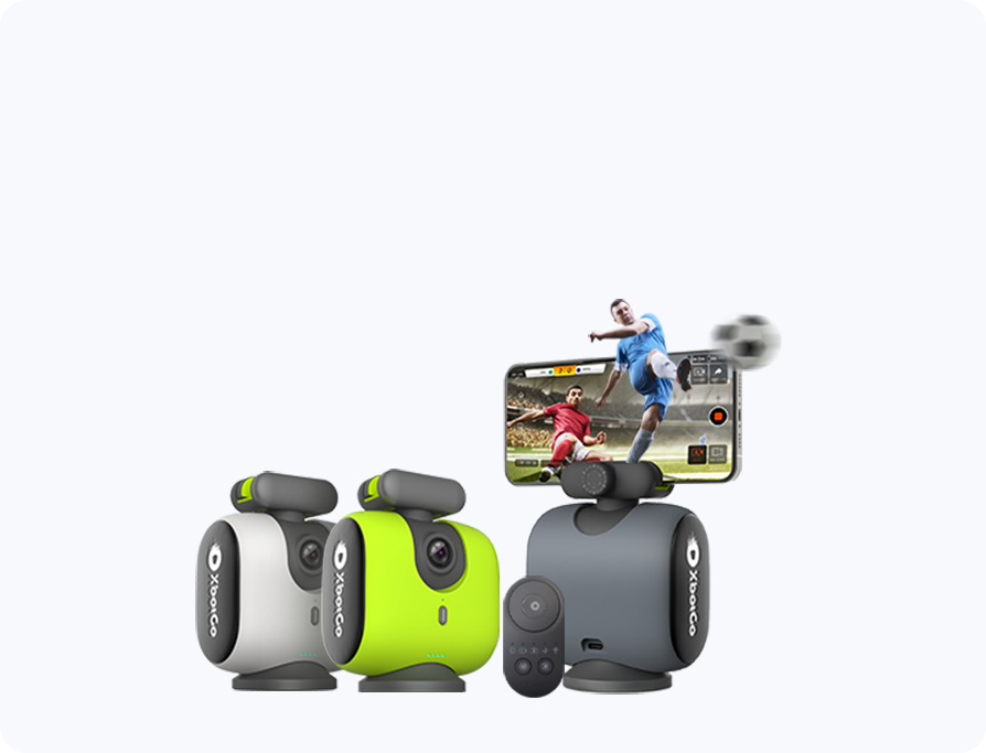 Xbotog Camera AI Powered and Auto Tracking Camera System for Sports | XbotGo