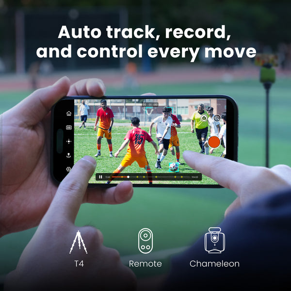 XbotGo Football Tracking system & Live Monitor Control