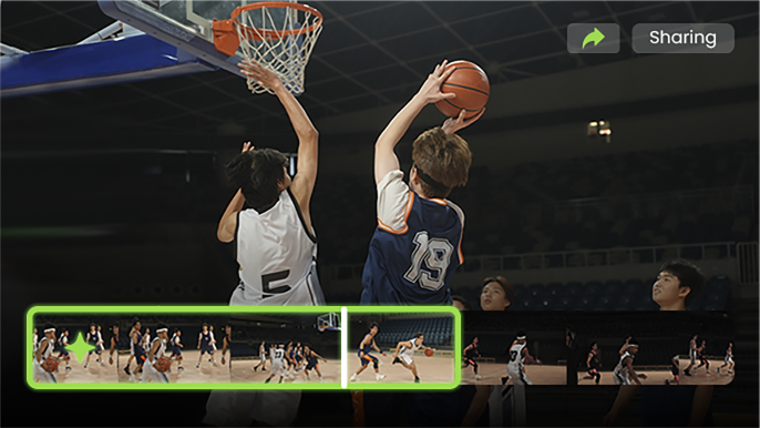 Instant Highlights <br>and Sharing