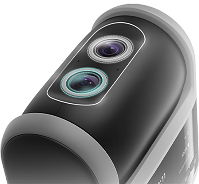 XbotGo Falcon Action Camera 4K Con AI – Tracciamento Automatico Per Calcio, Basket E Sport Di Squadra, Doppia Lente, Live Streaming, IPX5, Nessun Abbonamento