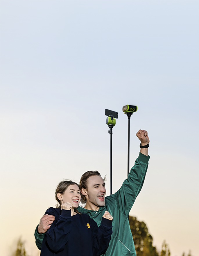 Capture every play from start to finish.