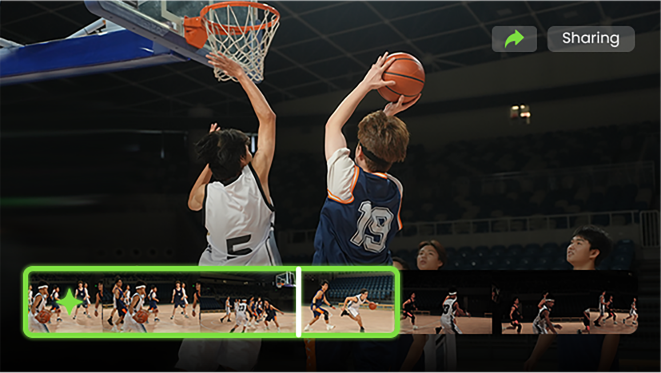 Instant Highlights<br> and Sharing